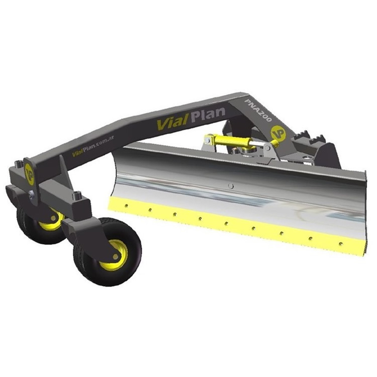 Pala Niveladora con Apoyo para Minipala